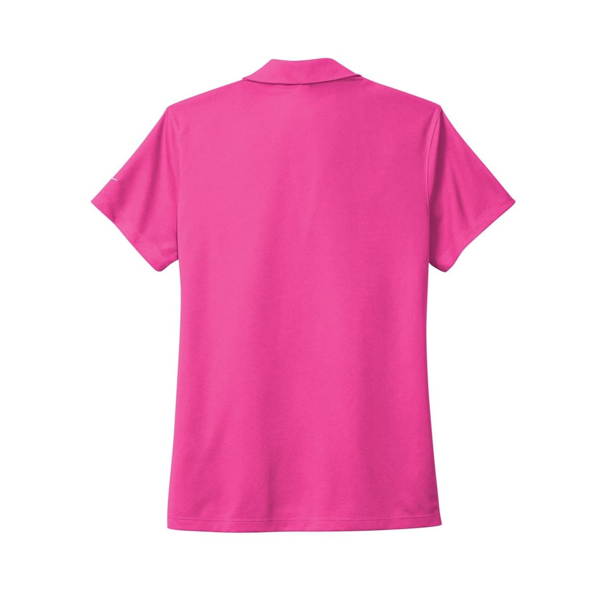 embroidered-nike-ladies-dri-fit-micro-pique-2-0-polo-nkdc1991 — Vivid Pink back