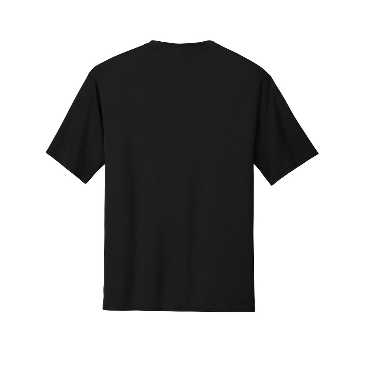 port-and-company-essential-performance-tee — Jet Black back