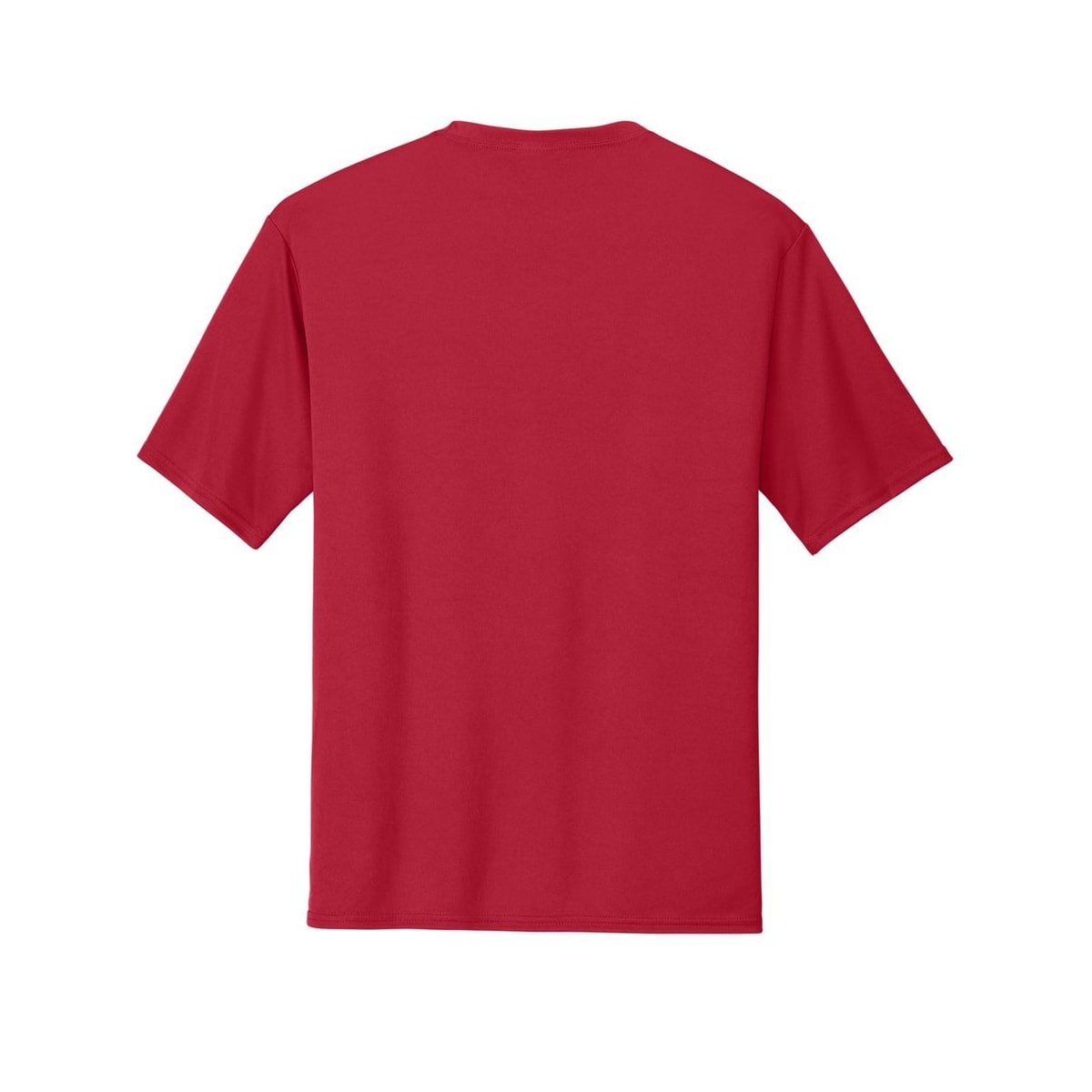 port-and-company-essential-performance-tee — Red back