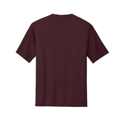 port-and-company-essential-performance-tee — Athletic Maroon back