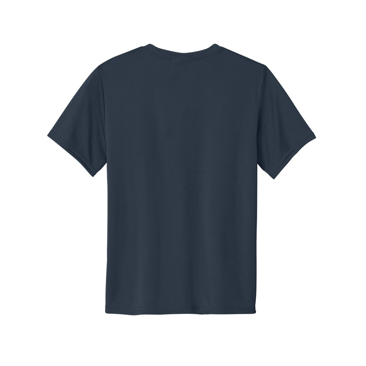 port-and-company-youth-essential-performance-tee — Deep Navy back