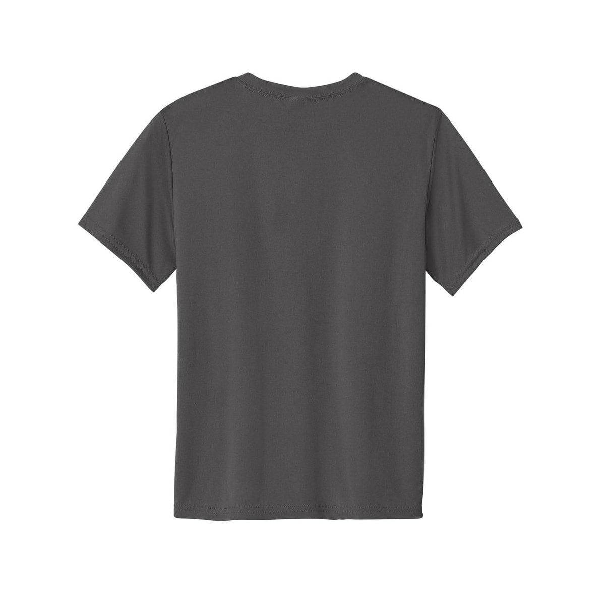 port-and-company-youth-essential-performance-tee — Charcoal back