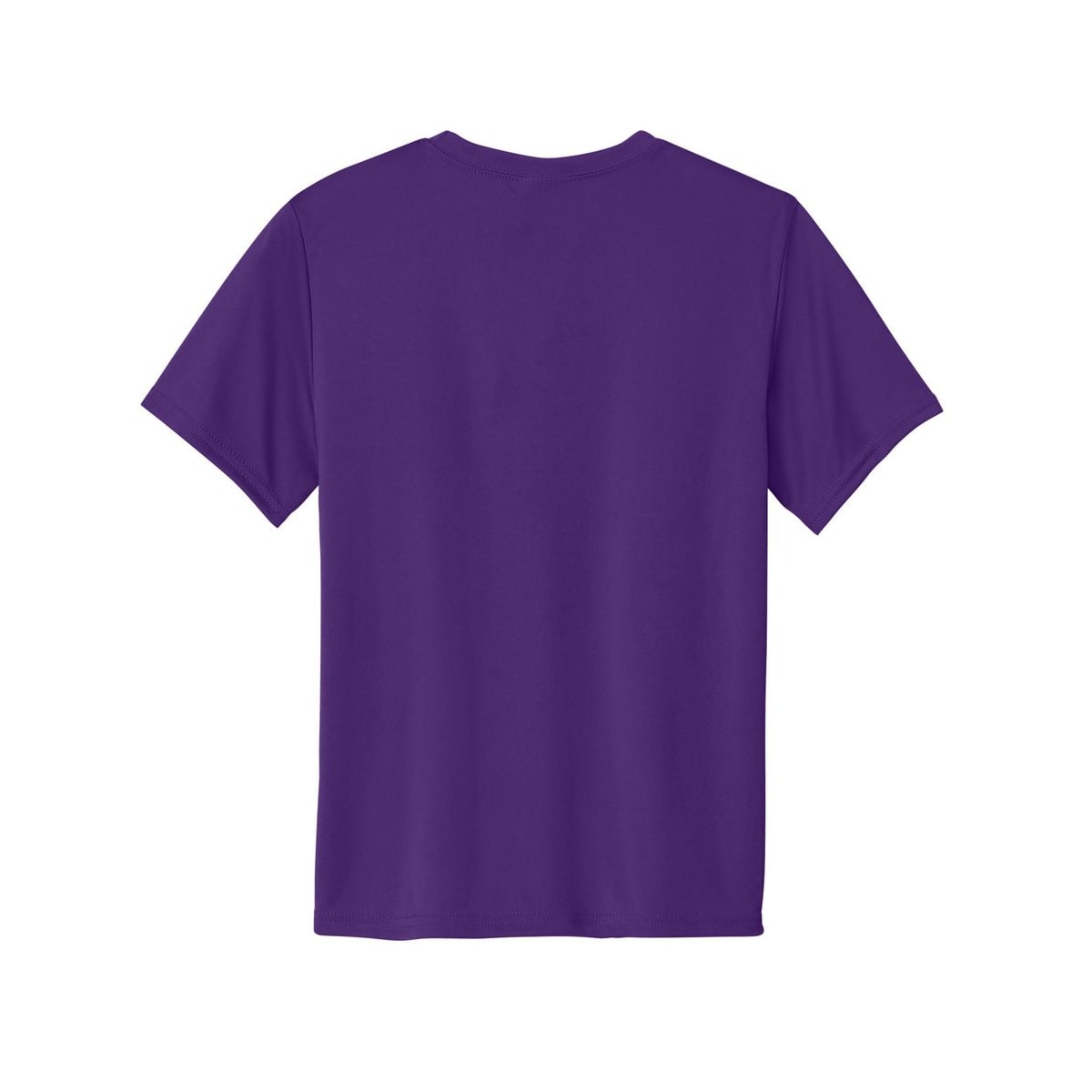port-and-company-youth-essential-performance-tee — Team Purple back