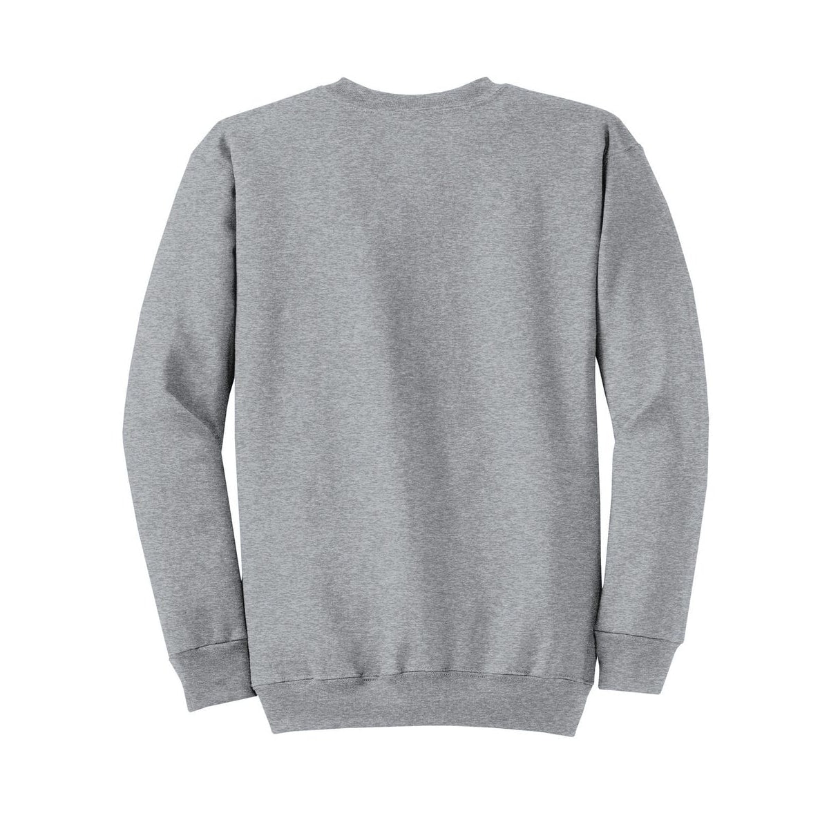 port-and-co-core-fleece-crewneck-sweatshirt — Athletic Heather back