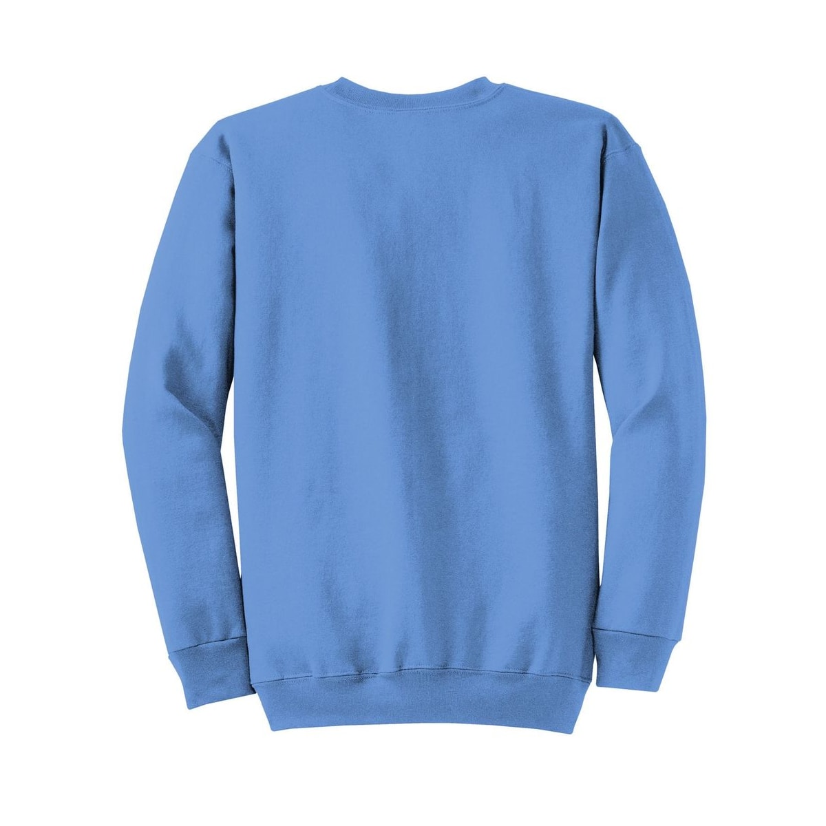 port-and-co-core-fleece-crewneck-sweatshirt — Carolina Blue back