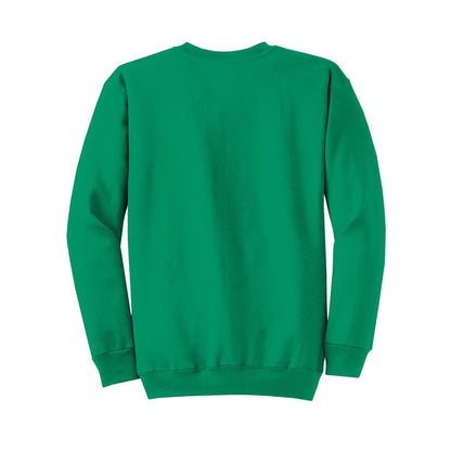 port-and-co-core-fleece-crewneck-sweatshirt — Kelly back