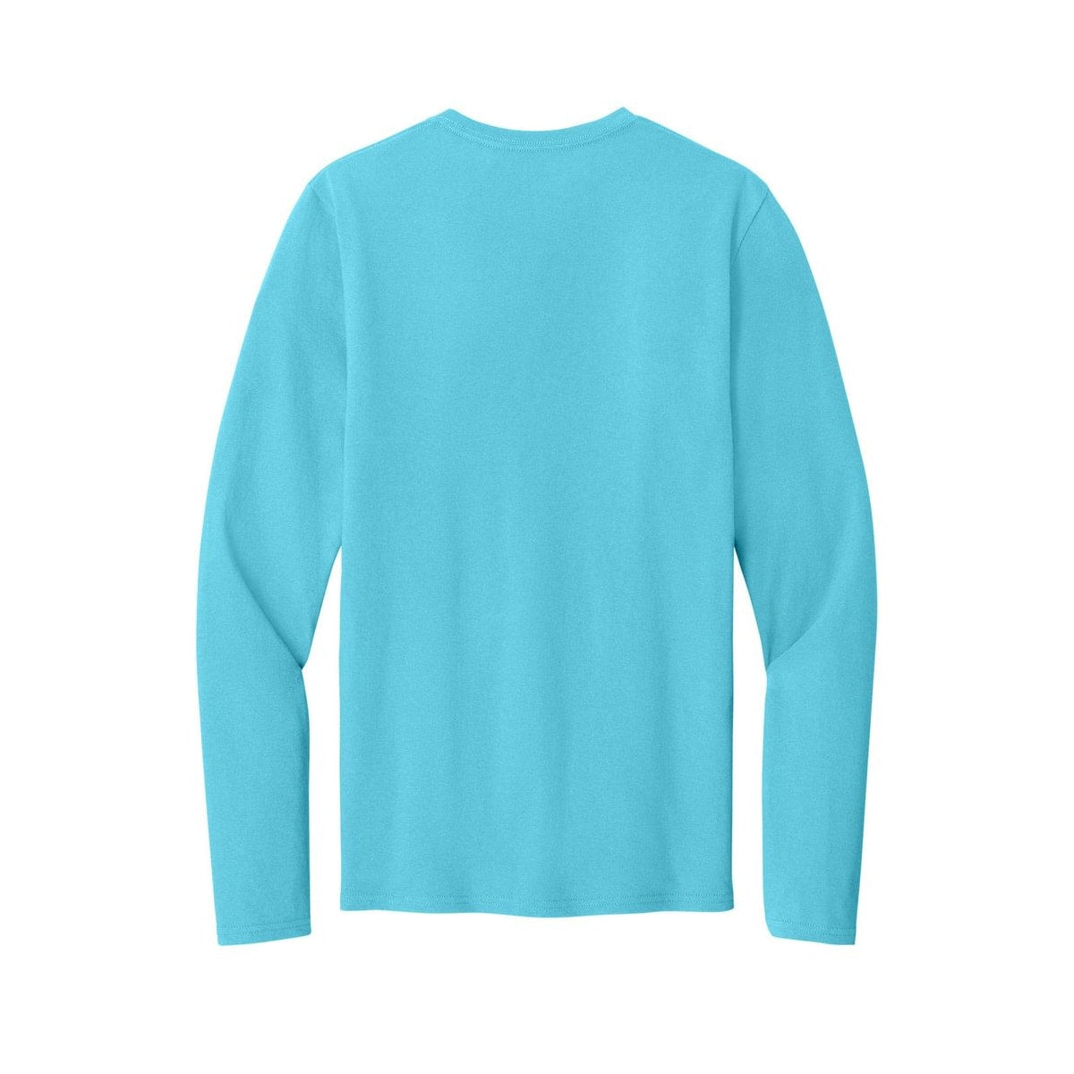 port-and-co-easy-cotton-long-sleeve-tee — Aquatic Blue back