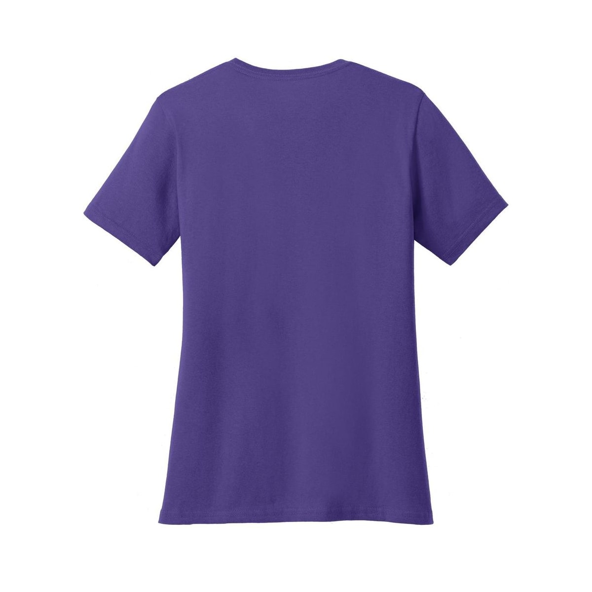 port-and-co-women-s-core-cotton-tee — Purple back