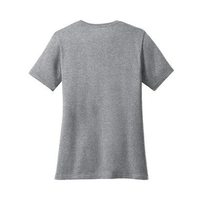 port-and-co-women-s-core-cotton-tee — Athletic Heather back