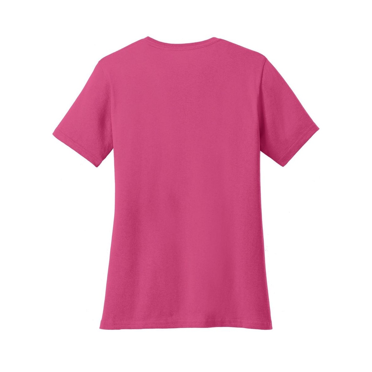 port-and-co-women-s-core-cotton-tee — Sangria back