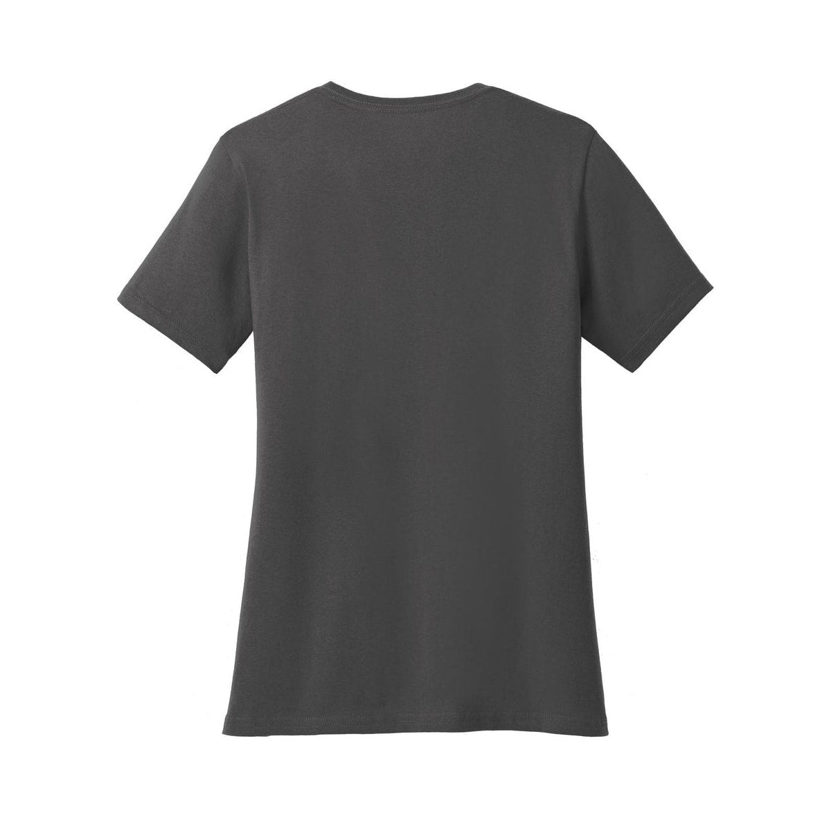 port-and-co-women-s-core-cotton-tee — Charcoal back