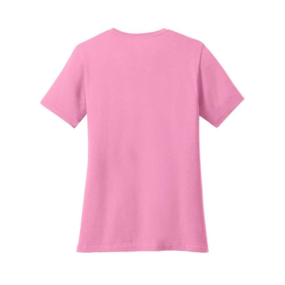 port-and-co-women-s-core-cotton-tee — Candy Pink back