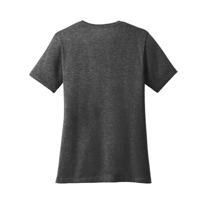 port-and-co-women-s-core-cotton-tee — Dark Heather Grey back