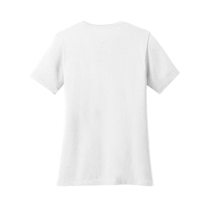 port-and-co-women-s-core-cotton-tee — White back