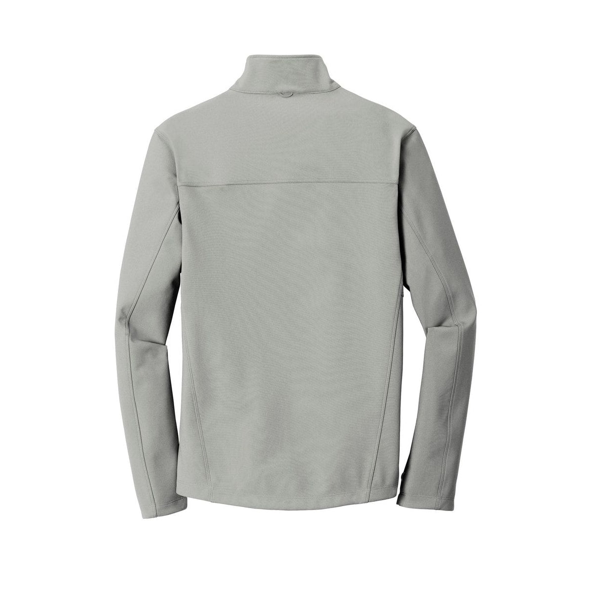 embroidered-port-authority-collective-soft-shell-jacket — Gusty Grey back