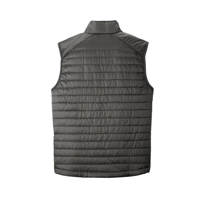 embroidered-port-authority-packable-puffer-vest — Sterling Grey/ Graphite back