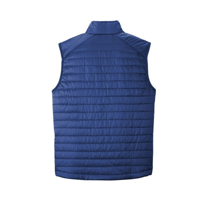 embroidered-port-authority-packable-puffer-vest — Cobalt Blue back