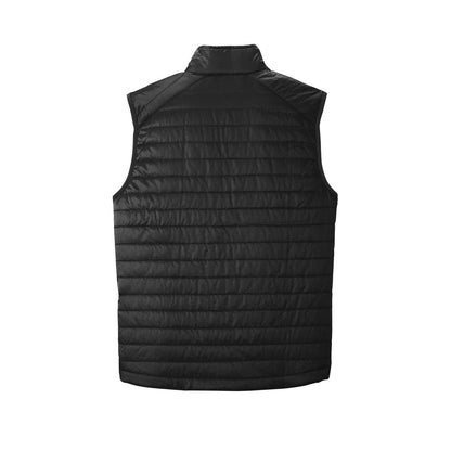 embroidered-port-authority-packable-puffer-vest — Deep Black back