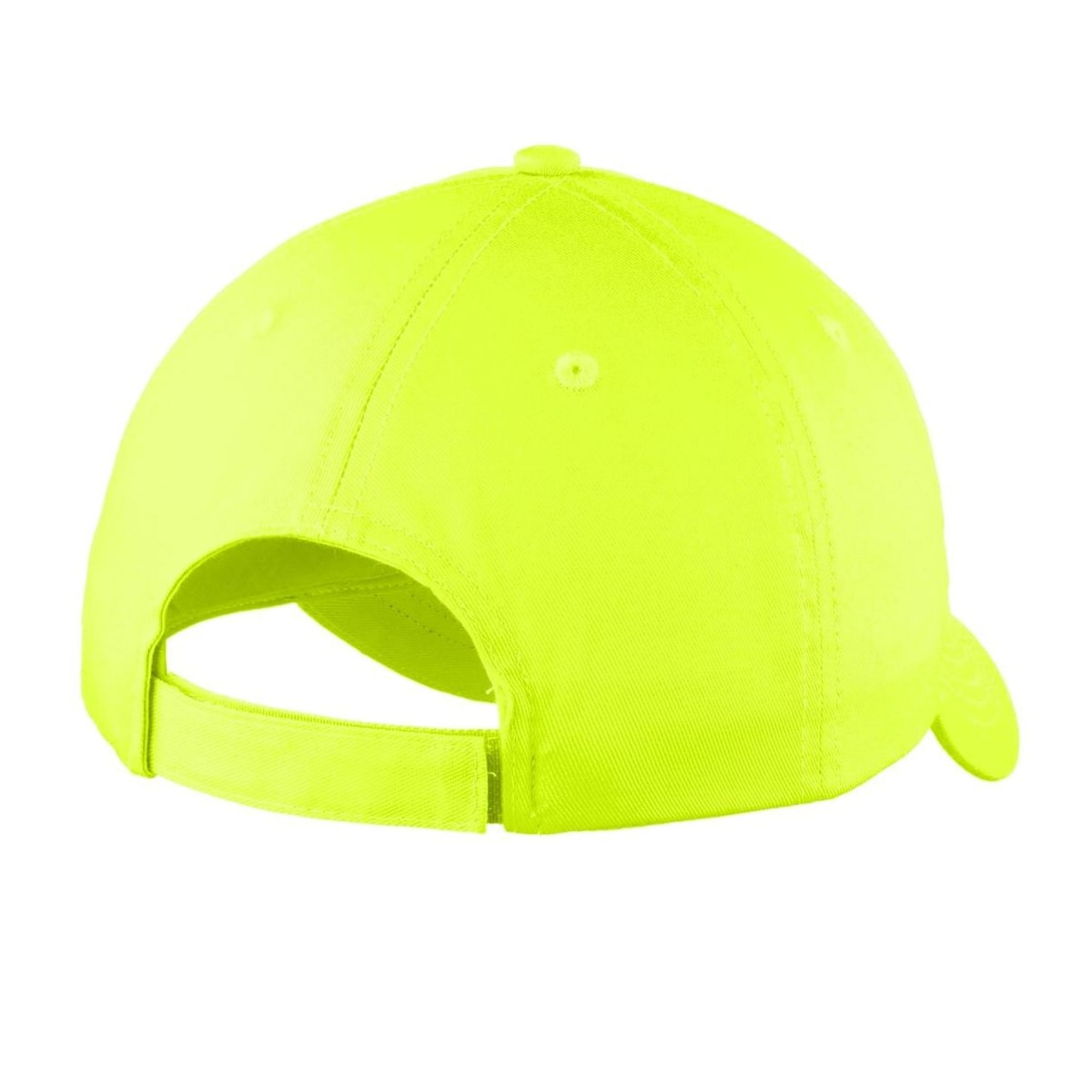 port-authority-sports-cap — Neon Yellow back