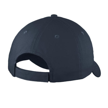 port-authority-sports-cap — Navy back
