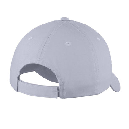port-authority-sports-cap — Silver back