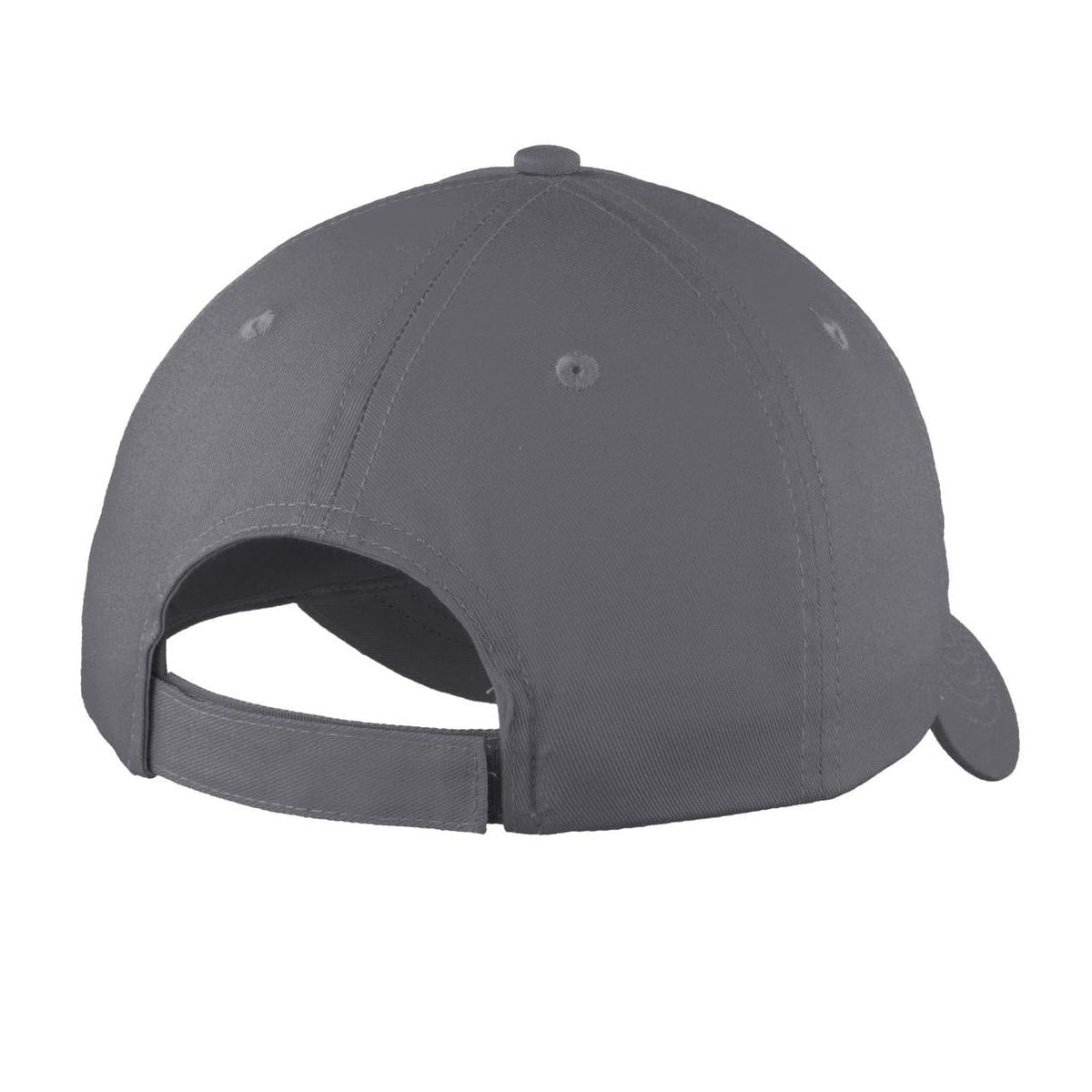 port-authority-sports-cap — Charcoal back