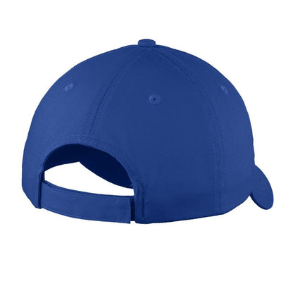 port-authority-sports-cap — Royal back