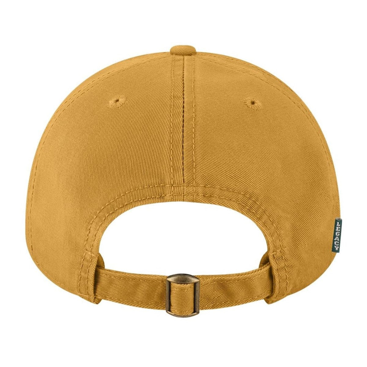 embroidered-relaxed-twill-dad-hat — Mustard back