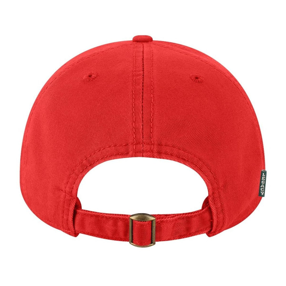 embroidered-relaxed-twill-dad-hat — Scarlet back