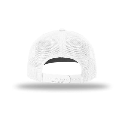 embroidered-richardson-112-r-flex-adjustable-trucker-cap-112pl — White back
