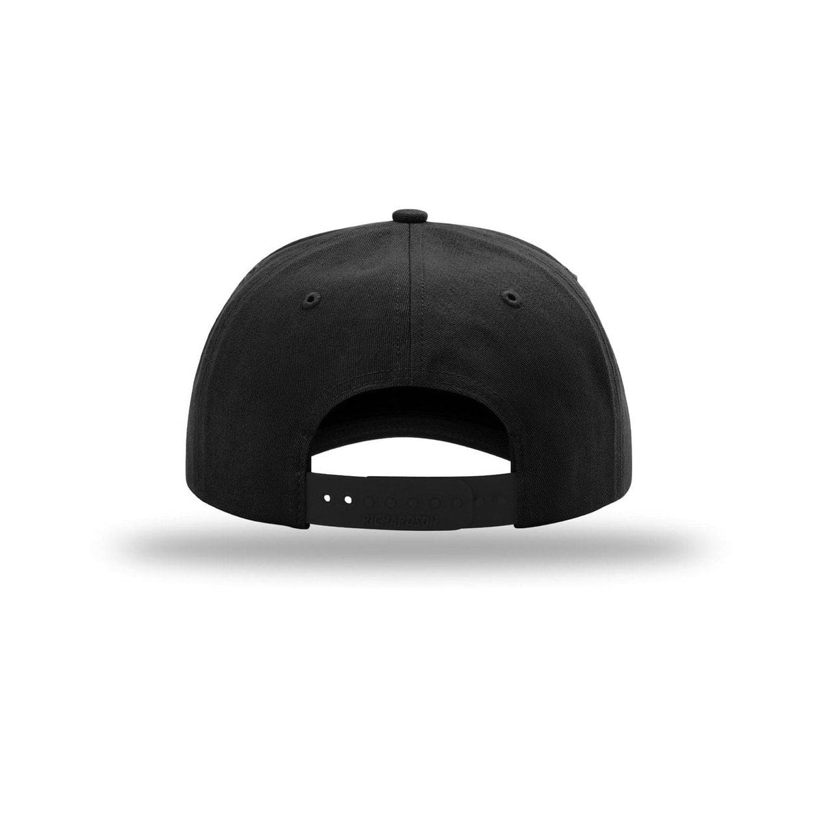 embroidered-richardson-5-panel-relaxed-gramps-356-cap — Black back