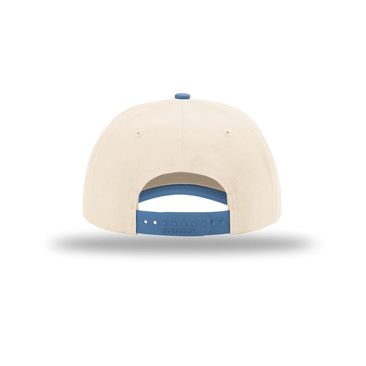 embroidered-richardson-5-panel-relaxed-gramps-356-cap — Cream/ Cream/ Light Denim back