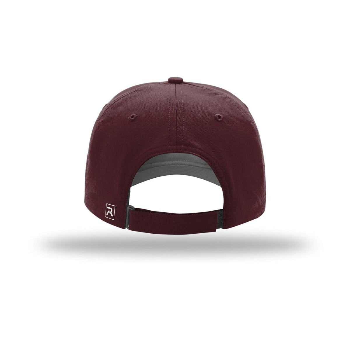 embroidered-richardson-casual-performance-lite-cap-225 — Maroon back
