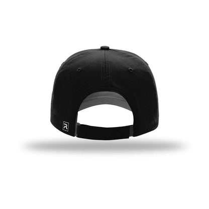 embroidered-richardson-casual-performance-lite-cap-225 — Black back