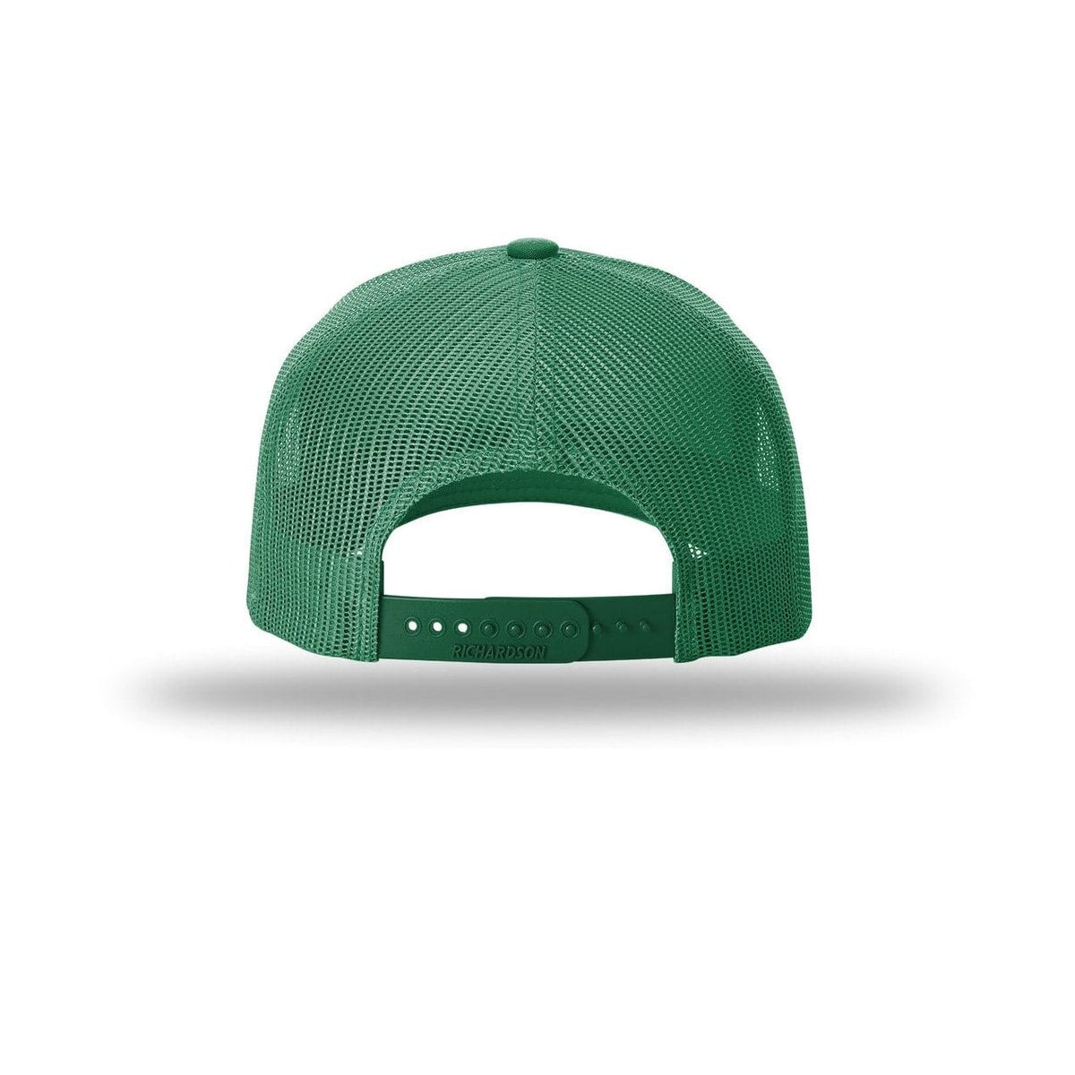 embroidered-richardson-five-panel-cap-with-rope-112fpr — Kelly/ White back