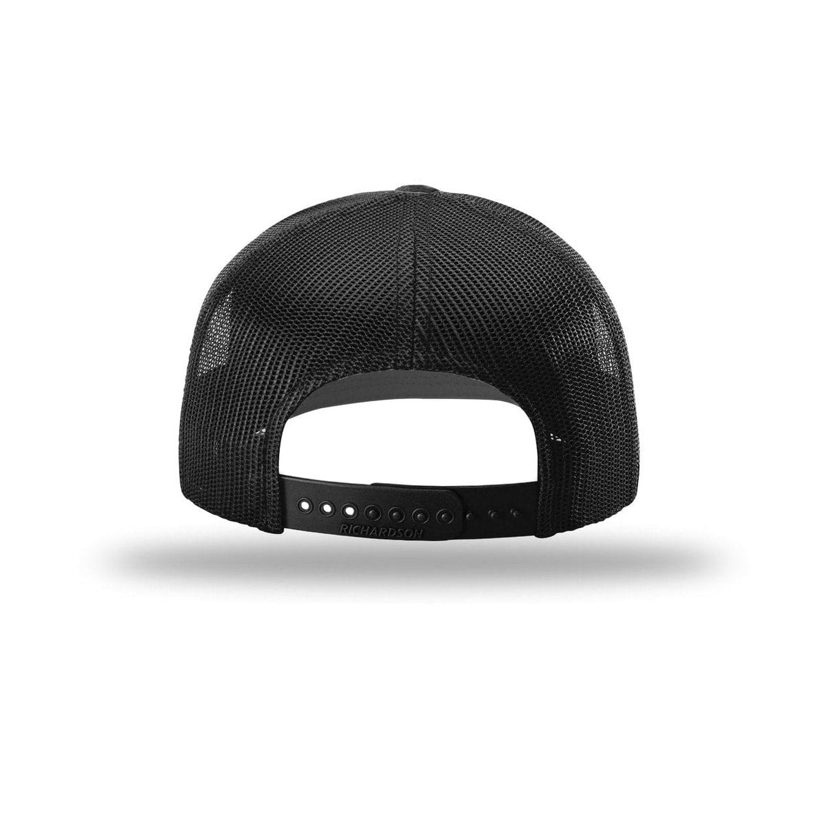 embroidered-richardson-printed-tactical-trucker-cap-112pt — Multicam Black/ Black back