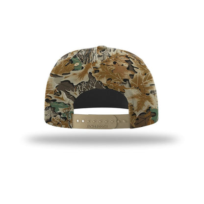 embroidered-richardson-printed-umpqua-gramps-hat-256p-cap — Realtree Advantage/ Khaki back