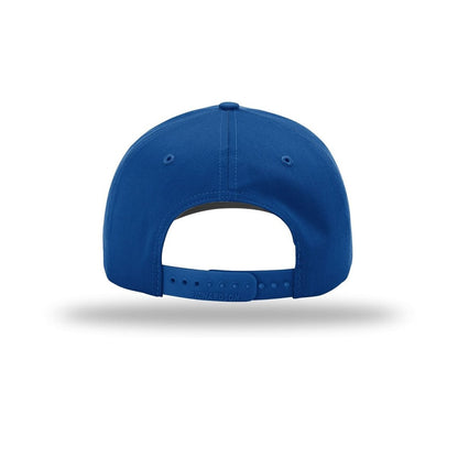 embroidered-richardson-pro-twill-snapback-212-cap — Royal back