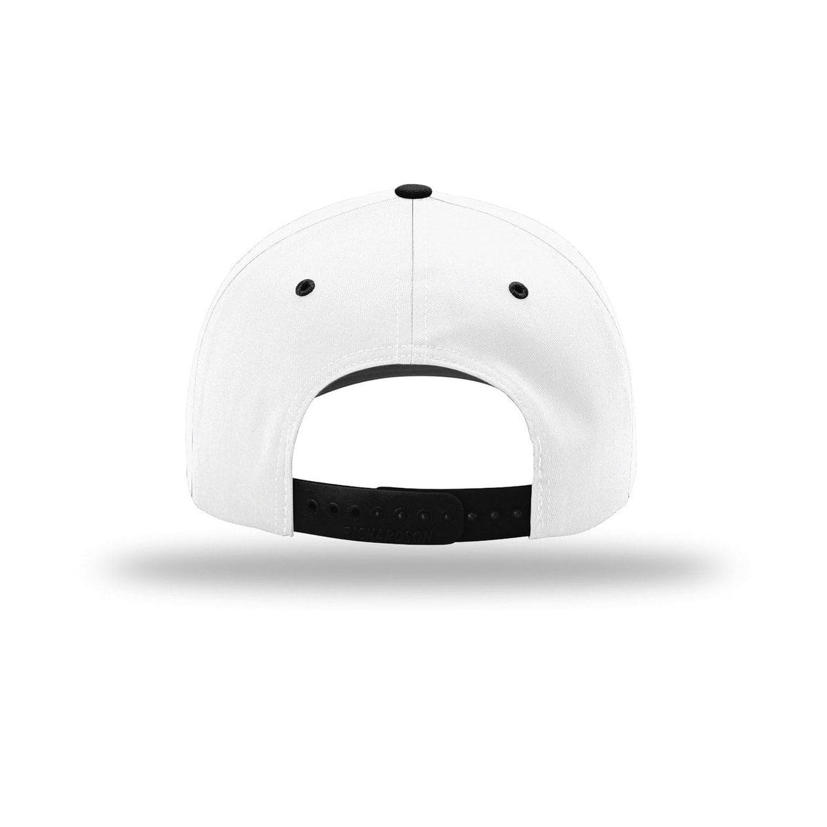 embroidered-richardson-pro-twill-snapback-212-cap — White/ White/ Black back