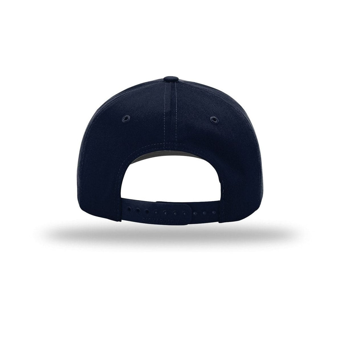 embroidered-richardson-pro-twill-snapback-212-cap — Navy back