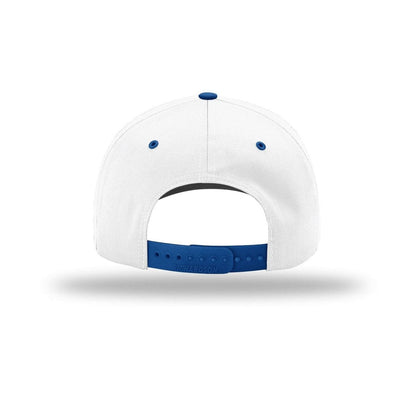 embroidered-richardson-pro-twill-snapback-212-cap — White/ White/ Royal back