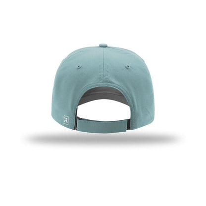 embroidered-richardson-relaxed-performance-lite-220-cap — Smoke Blue back