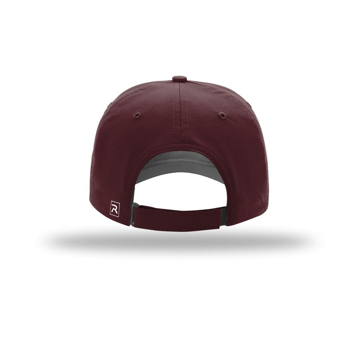 embroidered-richardson-relaxed-performance-lite-220-cap — Maroon back