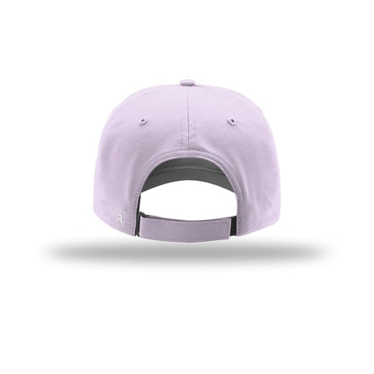 embroidered-richardson-relaxed-performance-lite-220-cap — Soft Purple back
