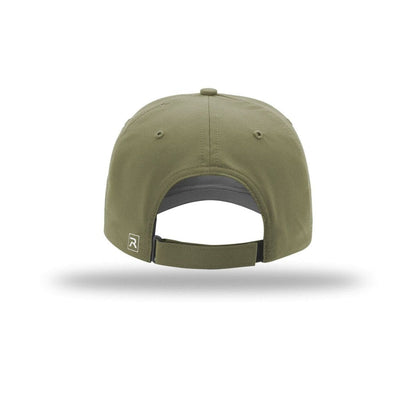 embroidered-richardson-relaxed-performance-lite-220-cap — Slate back