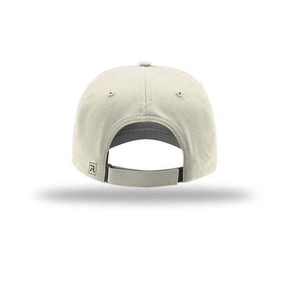 embroidered-richardson-relaxed-performance-lite-220-cap — Stone back