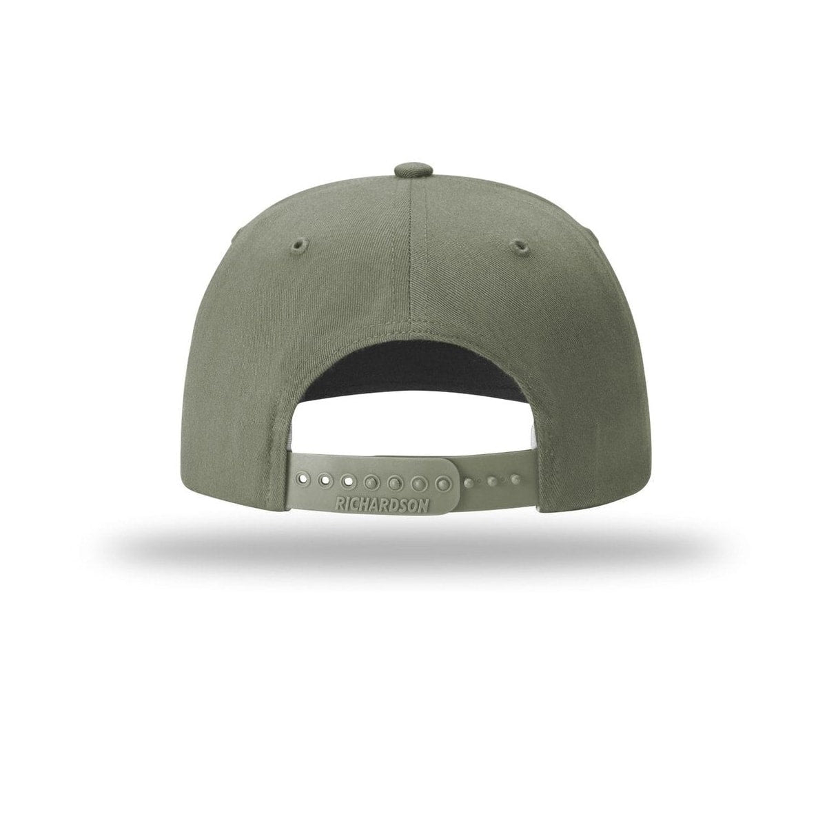 embroidered-richardson-solid-twill-trucker-312-cap — Loden back