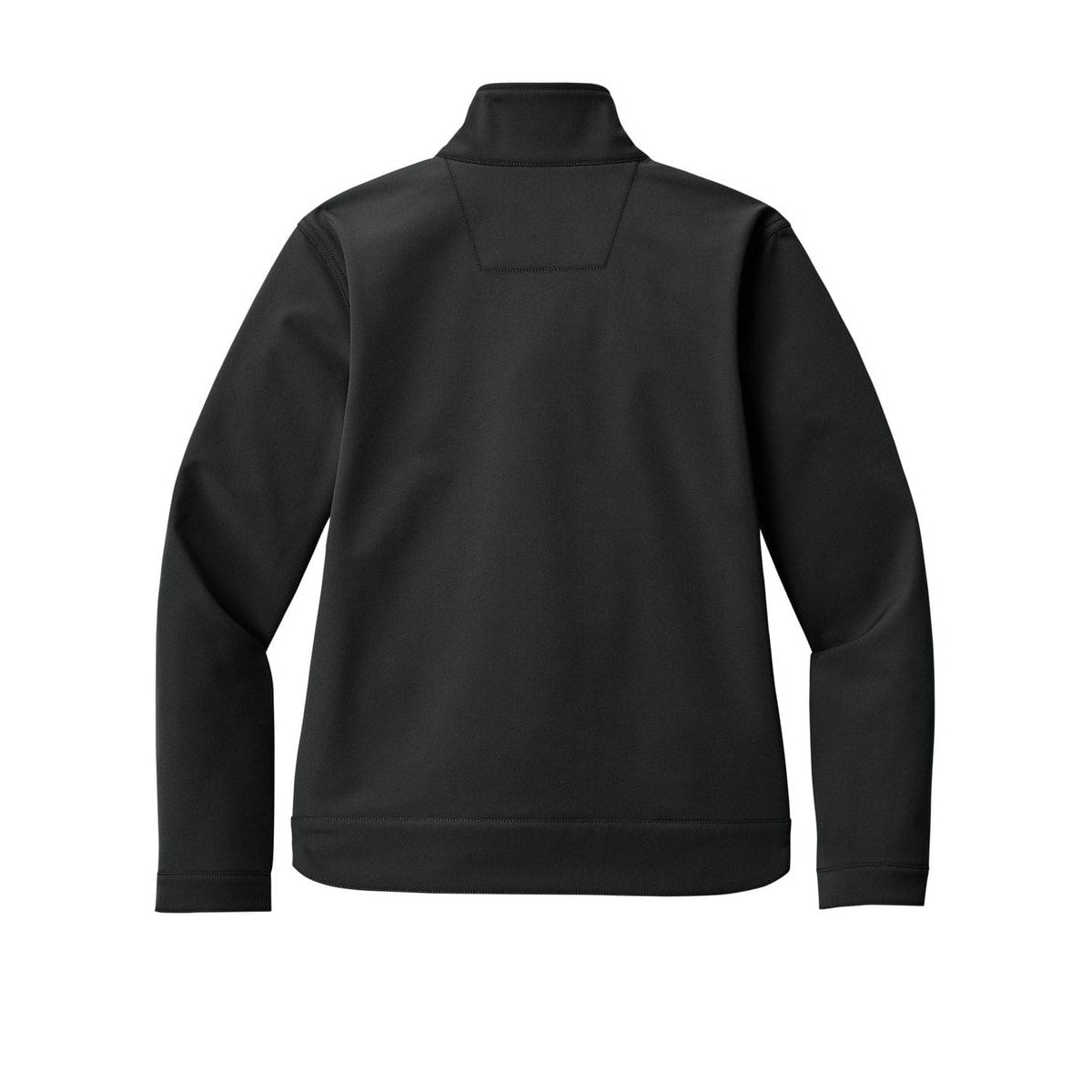 embroidered-women-s-rain-defender-soft-shell-jacket — Black back