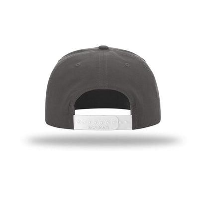 embroidered-richardson-umpqua-gramps-cap-256 — Charcoal/ White back
