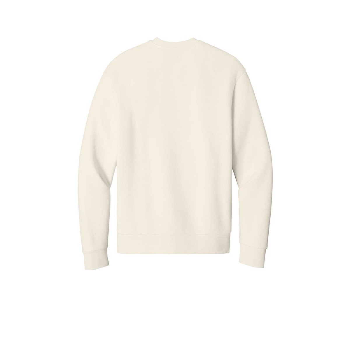 District MelloFleece Crew — Ivory (Back)